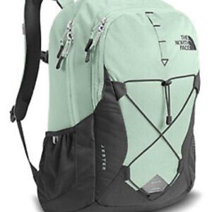 The North Face Women's Backpack in Mint Green and Black